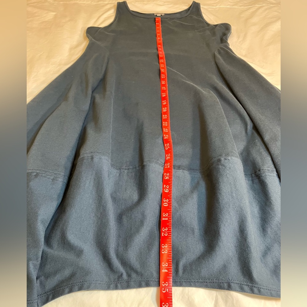 Pretty blue tank/full skirt dress, Just JLL size Small - Picture 8 of 14
